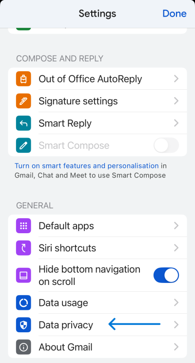 Gmail Data Privacy