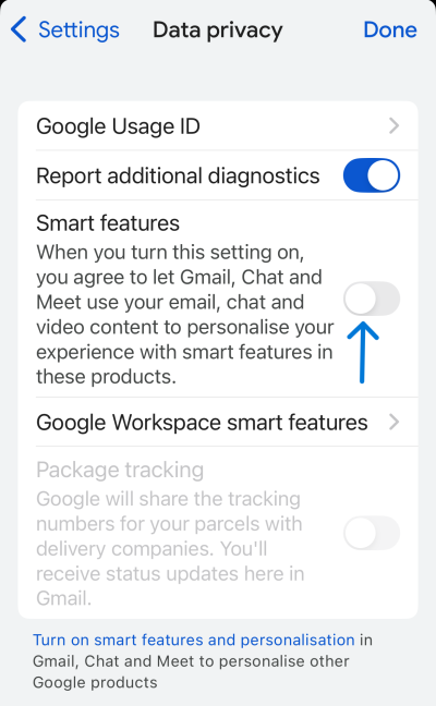 GMail Smart Features